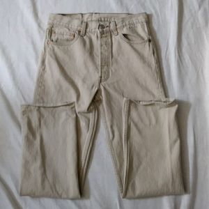 VTG Levi's 501 Beige 30X34